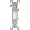 Leviton 15 Amp Single-Pole Toggle Light Switch, White