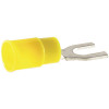 NSi Industries 12-10 AWG Vinyl Insulated Spade Terminal in Yellow (50-Pack)