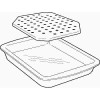 Alumium Broiler Pan 11-5/8 in. x 16 in. x 2 in.