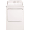 GE 6.2 cu. ft. White Gas Dryer