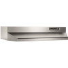 Broan-NuTone 40000 Series 30 in. 210 Max Blower CFM Ducted Under-Cabinet Range Hood with Light in Stainless Steel