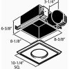 Broan-NuTone Ceiling Bathroom Exhaust Fan / Infrared Heater, 70 CFM, 250-Watt