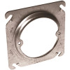 RACO 4 in. x 1/2 in. Raised Open Square Cover with Ears 2-3/4 in. O.C