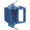 Carlon 2-Gang Blue Non-Metallic Dual-Voltage Box/Bracket