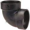 NIBCO 2 in. ABS DWV 90-Degree Hub x Hub Vent Elbow NIBCO 2 in. ABS DWV 90-Degree Hub x Hub Vent Elbow