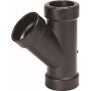 NIBCO 2 in. x 1-1/2 in. x 1-1/2 in. ABS DWV All Hub 45 Degree Reducing Wye Fitting