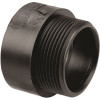 NIBCO 3 in. ABS DWV Hub x MIP Adapter Fitting