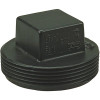 NIBCO 4 in. ABS DWV MIPT Cleanout Plug