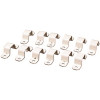 Legrand Wiremold Single-Channel Steel Mounting Strap in Ivory