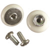 STRYBUC INDUSTRIES 3/4 in. Dia Shower Door Roller Oval