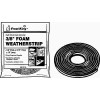 Frost King 3/4 in. x 5/16 in. x 10 ft. Black Rubber Foam Weatherseal Tape