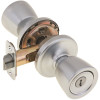 Kwikset Abbey Satin Chrome Exterior Entry Door Knob