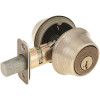 Kwikset Antique Brass Double Cylinder Deadbolt with SmartKey Security