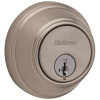 Kwikset 816 Series Satin Nickel Single Cylinder Key Control Deadbolt featuring SmartKey Security