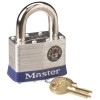 Master Lock 2 in. (51mm) Wide Laminated Steel Pin. Tumbler Padlock