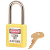 Master Lock Yellow Safety Lockout Padlock