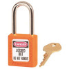 Master Lock Orange Safety Lockout Padlock