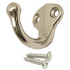 Ives WARDROBE HOOK, BRIGHT NICKEL