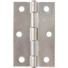 ULTRA HARDWARE 1-1/2 in. Zinc Narrow Utility Hinge (2-Pack)