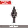 Milwaukee 7/8 in. #7 Black Oxide Step Drill Bit (1-Step)