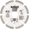 DEWALT 4-1/2 in. HP Segmented Diamond Blade