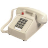 Desk Corded Telephone with Message Waiting Light, Beige