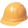 ERB Omega II 6-Point Nylon Suspension Slide-Lock Yellow Cap Hard Hat