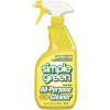 SIMPLE GREEN ALL PURPOSE CONCENTRATED CLEANER, 32 OZ, LEMON SCENT SIMPLE GREEN ALL PURPOSE CONCENTRATED CLEANER, 32 OZ, LEMON SCENT
