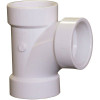 NIBCO 2 in. PVC DWV All-Hub Sanitary Tee Fitting