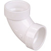 NIBCO 6 in. PVC DWV 90-Degree Hub x Hub Elbow