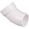 NIBCO 6 in. PVC DWV 45-Degree Hub x Spigot Street Elbow NIBCO 6 in. PVC DWV 45-Degree Hub x Spigot Street Elbow