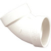 NIBCO 1-1/2 in. PVC DWV 60-Degree Hub x Hub Elbow