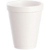 DART J Cup 10 oz. White Insulated Foam Cup (1000-Per Case)
