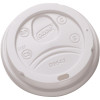 DIXIE Dome Plastic Hot Cup Lids, Large, White, (1,000 Lids per Case)