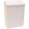 Hospeco Sanitary Napkin Receptacle Health Gard's White