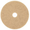 3M 20 in. Natural Blend Tan Floor Pad (5-Count)
