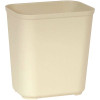 Rubbermaid Commercial Products 7 Gal. Beige Rectangular Fire-Resistant Trash Can