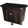 Rubbermaid Commercial Products 16 cu. ft. Black Cube Truck without Lid