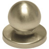 BETTER HOME PRODUCTS Satin Nickel Bi-Fold Knob and Backplate