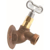 Arrowhead Brass SILLCOCK WITH LOCK SHIELD AND LOOSE-KEY HANDLE 3/4 IN. FIP X 3/4 IN. HOSE