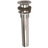 Premier P.O Plug with Grid Strainer 1-1/4 in. x 6 in. in Chrome