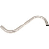 Proplus S Shaped Shower Arm 10 in., Chrome Plated Brass