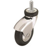 MEDCASTER NEOTEQ CASTER, CHROME, 2 IN., SWIVEL, 125 LBS CAPACITY MEDCASTER NEOTEQ CASTER, CHROME, 2 IN., SWIVEL, 125 LBS CAPACITY