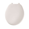 BEMIS Round Closed Front Toilet Seat in White