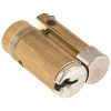 Schlage Conventional Removable Core Cylinder C Keyway Satin Chrome