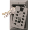 Kidde Mounted 5-Key Box with Pushbutton Combination Lock, Titanium