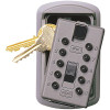 Kidde Slimline 2-Key Box with Pushbutton Lock, Titanium