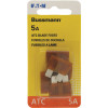 BUSSMANN 5 Amp Fast Acting Blade Fuse Package Of 5
