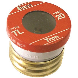 Cooper Bussmann TL Style 20 Amp Plug Fuse (4-Pack)