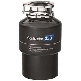 InSinkErator CONTRACTOR 333 3/4 HP Continuous Feed Garbage Disposal